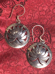 Lotus Silver Earrings(TGSE 89)