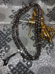 Tourmaline Grey Mala Prayer Beads(TGMA 32)