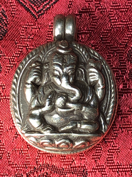 Ganesh Silver Pendant(TGSP 80)