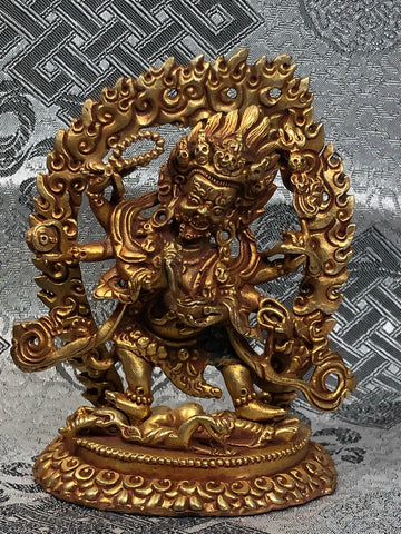 Mahakala 6-Armed Statue ( TGST 149 )