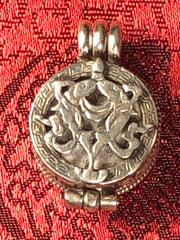 Golden Fish Silver Pendant(TGSP 105)