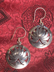 Lotus Silver Earrings(TGSE 89)