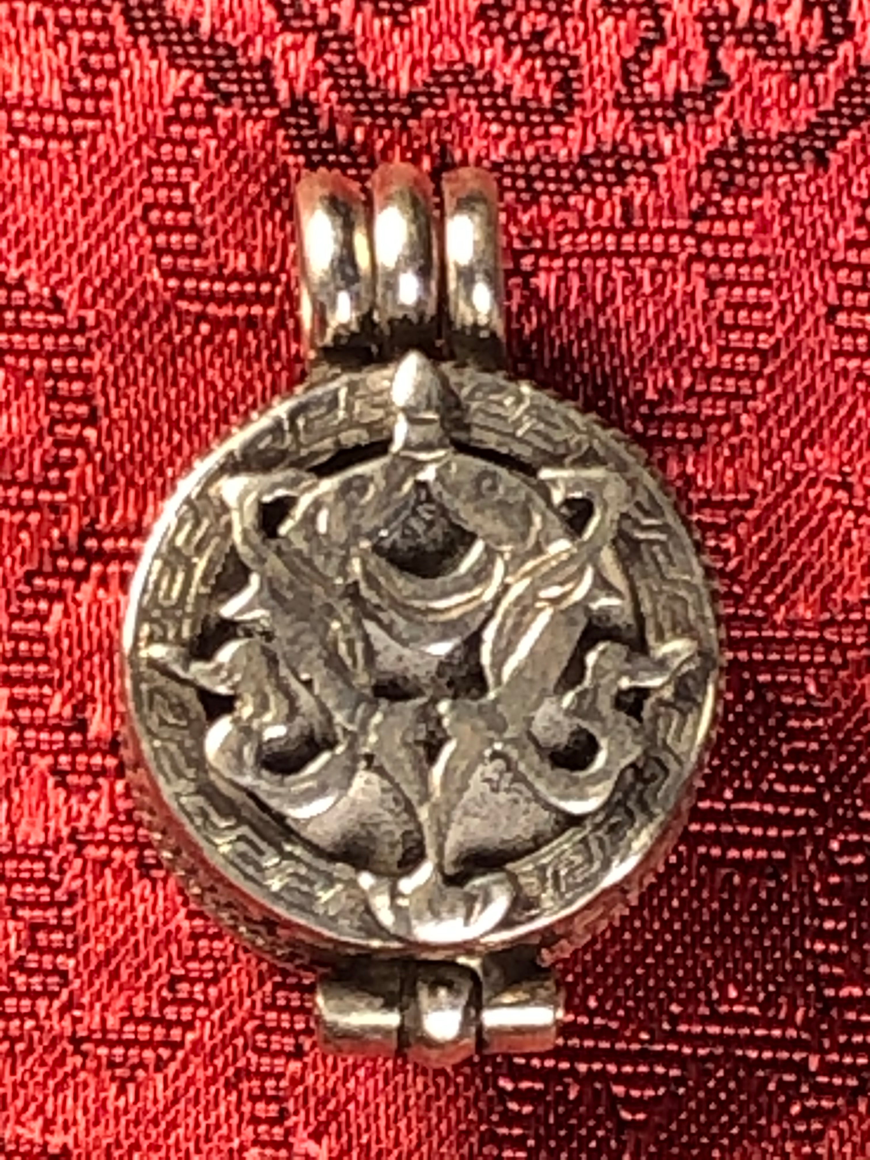 Golden Fish Silver Pendant(TGSP 105)