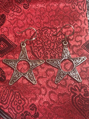 Silver Star Earrings(TGSE 40)