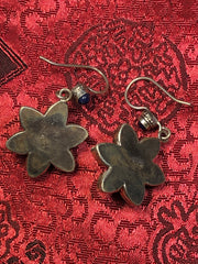 Silver Garnet Earrings(TGSE 5)