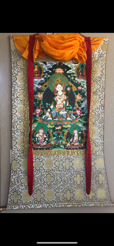 White Tara Thangka (TGTH 101)