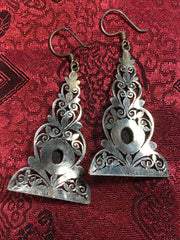 Silver Stupa Earrings(TGSE 1)