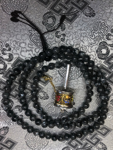 Labradorite Mala / Prayer Beads ( TGMA 16 )